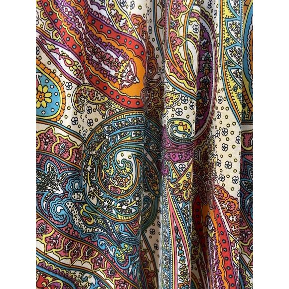 STAR VIXEN Multicolor Paisley Women’s 2X Cold Shoulder Blouse - Picture 11 of 16